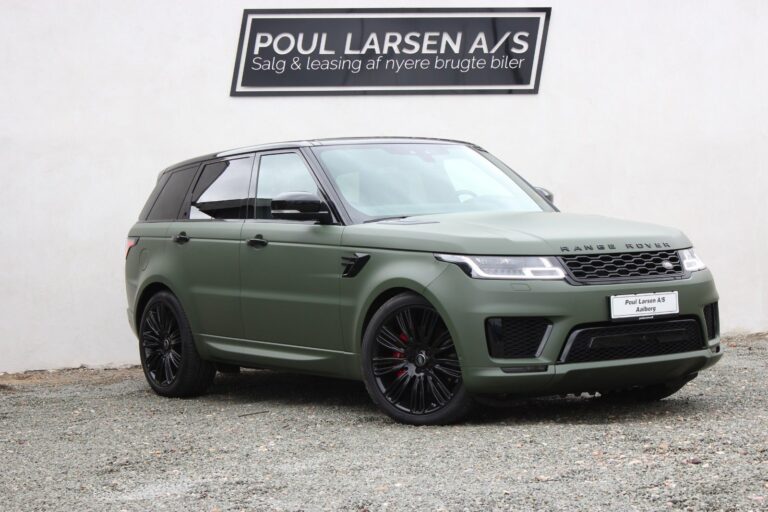 Land Rover – Range Rover Sport - erhvervsleasing i Aalborg